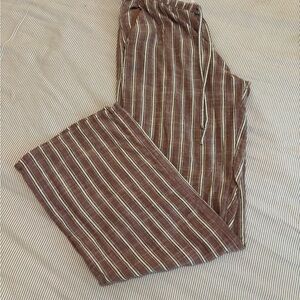 Striped Women’s Wide Leg Pants